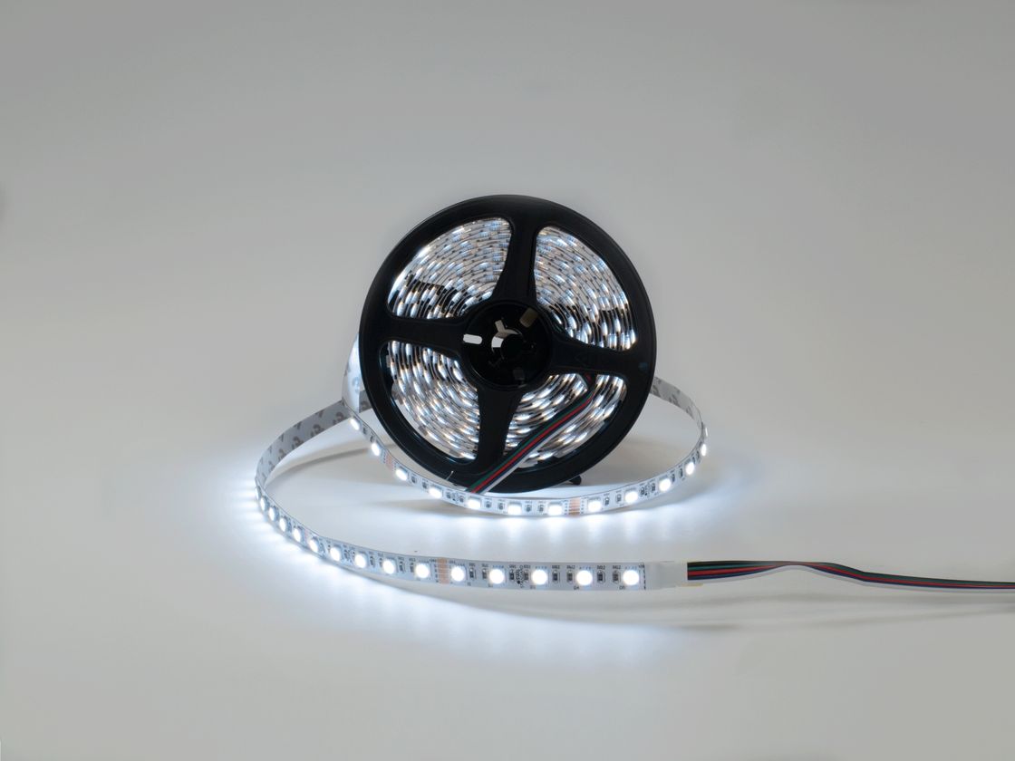 Светодиодная лента 5050, 60 LED/м, 19,2 Вт/м, 24В , IP20, Цвет: RGB + нейтральный белый, SWG560-24-19.2-RGB+NW-M
