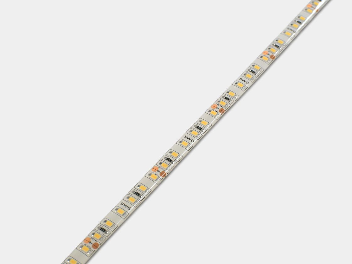Светодиодная лента 2835, 120 LED/м, 9,6 Вт/м, 24В , IP65, 3M, Цвет: Теплый белый, SWG2120-24-9.6-WW-65-M