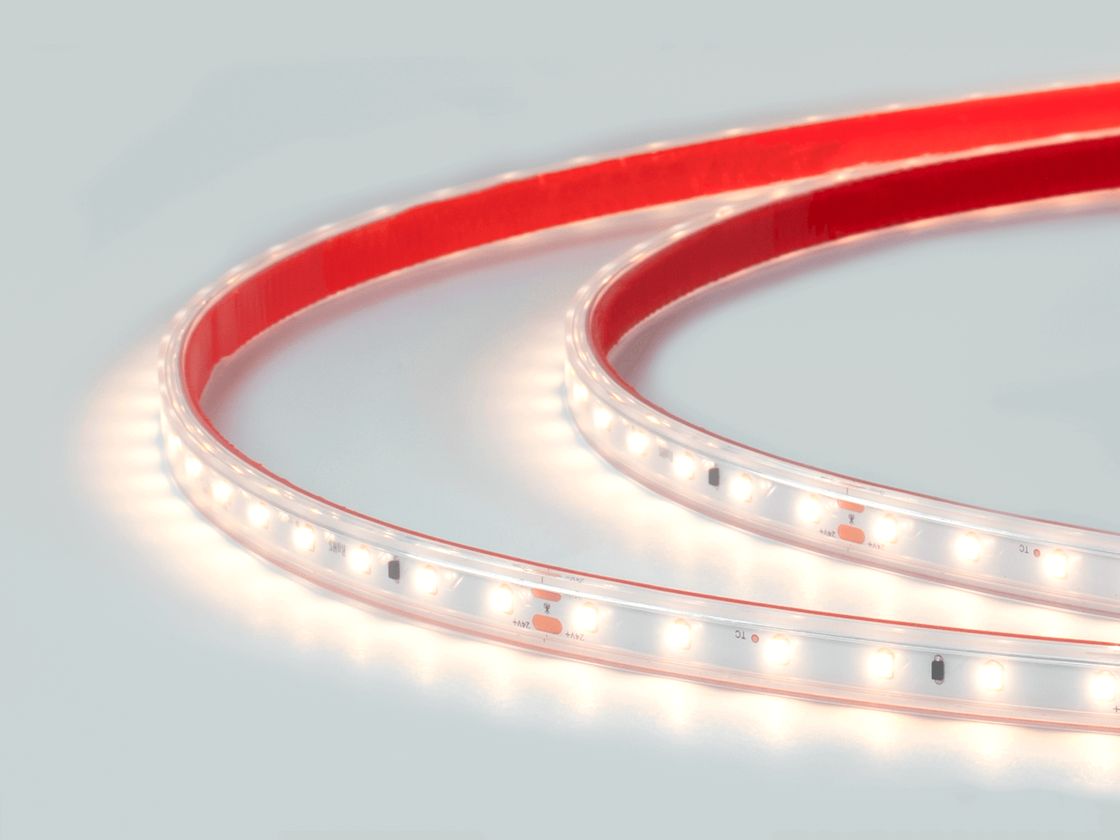 Светодиодная LED лента LUX теплое свечение IP67, DSG260S-24-WW-67-20M