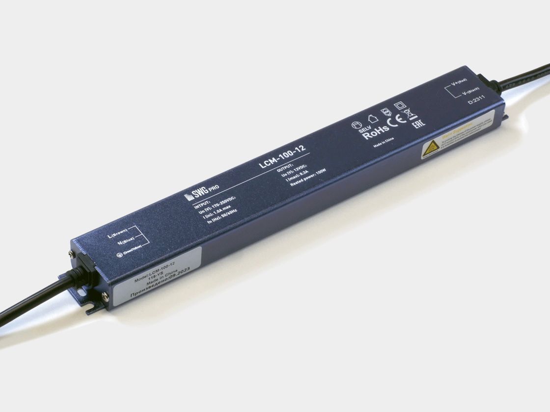 Блок питания для светодиодных лент , LCM-100-12
