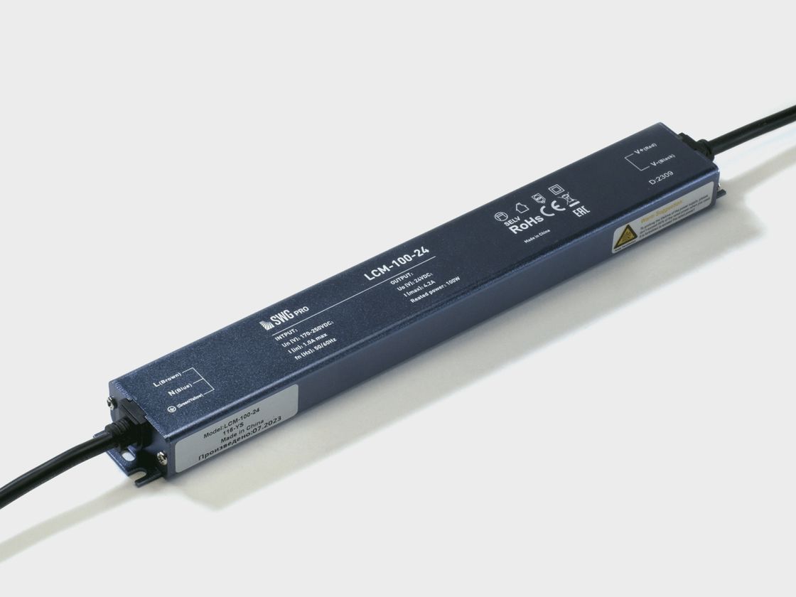 Блок питания для светодиодных лент , LCM-100-24