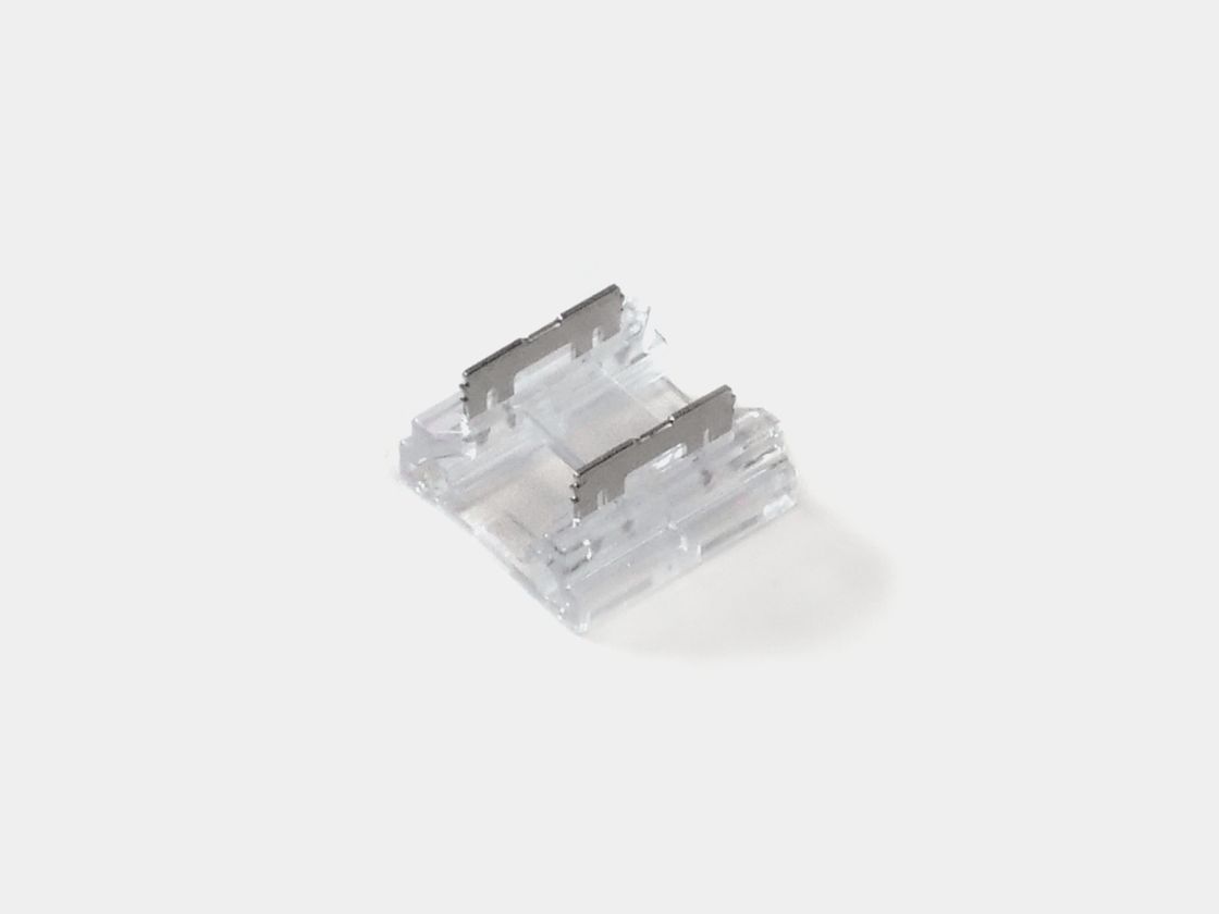 Прямой пластиковый коннектор для светодиодной ленты 10 мм, CN-10MM-2P-Z-SC-H