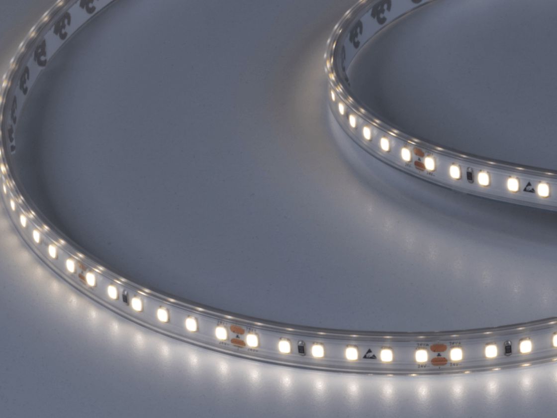 Светодиодная лента DSG 2835 WW 120L-V24-IP65, 2700K, 120 LED, 9,6 W/m, LUX