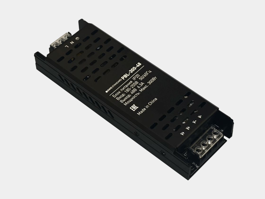 Блок питания 48В IP20 300Вт PBL-300-48