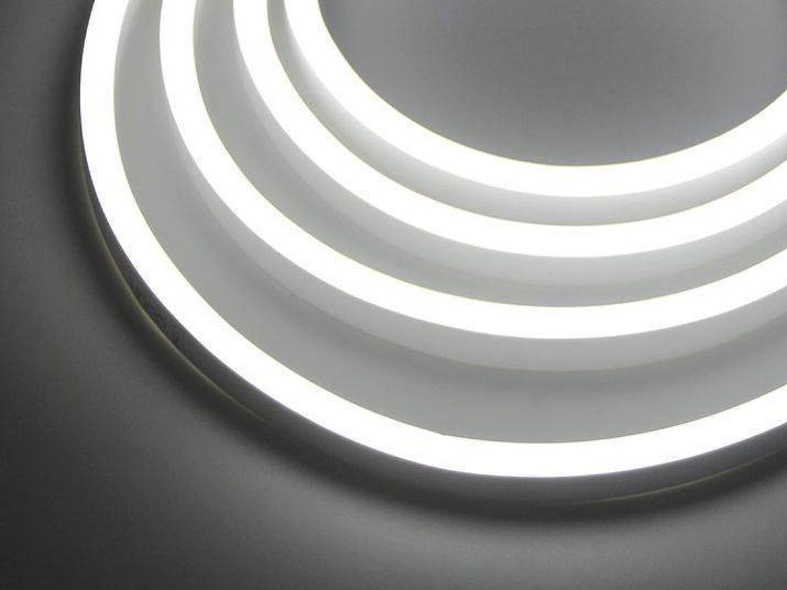 Неоновая лента нейтральная белая 220В IP67 10Вт/м 120 LED/м SMD2835 8×16 мм SWG-NE816-2120-10-NW-67
