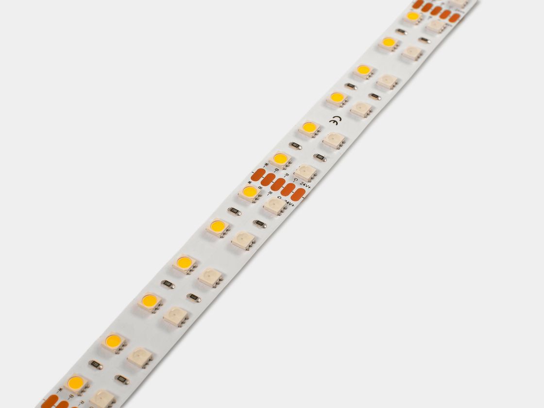 Светодиодная лента IP33 RGB + нейтральное белое свечение, DSG5120-24-RGB+NW-33