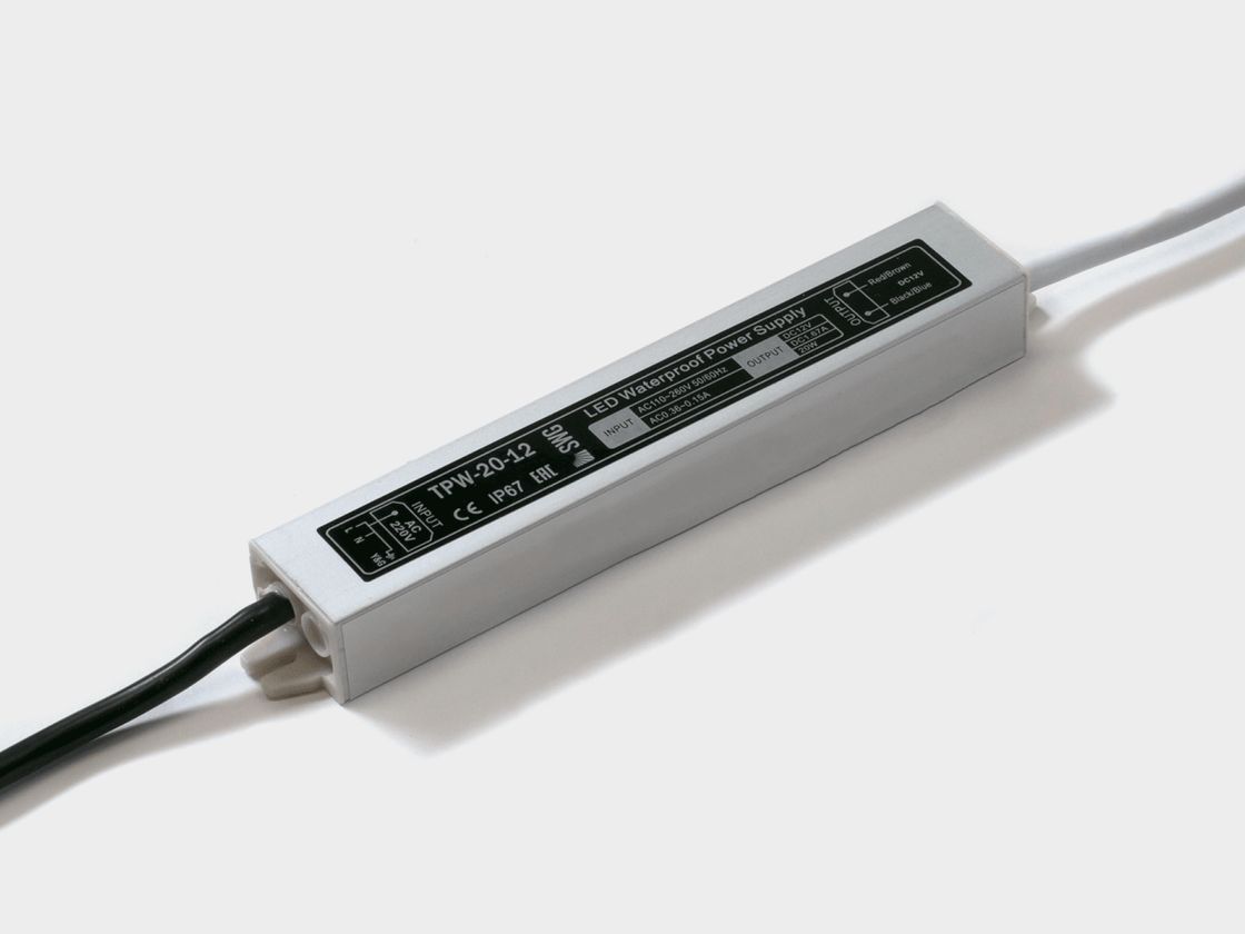 Блок питания для светодиодных лент IP 67 пластик 75 W, 24V, LV-75-24
