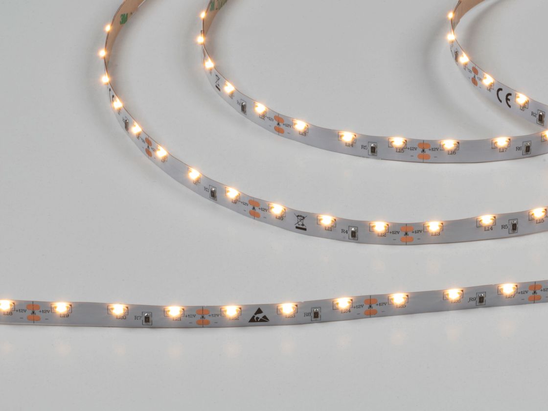 Светодиодная лента 315, 60 LED/м, 4,8 Вт/м, 12В , IP20, Цвет: Теплый белый, SWG31560-12-4.8-WW