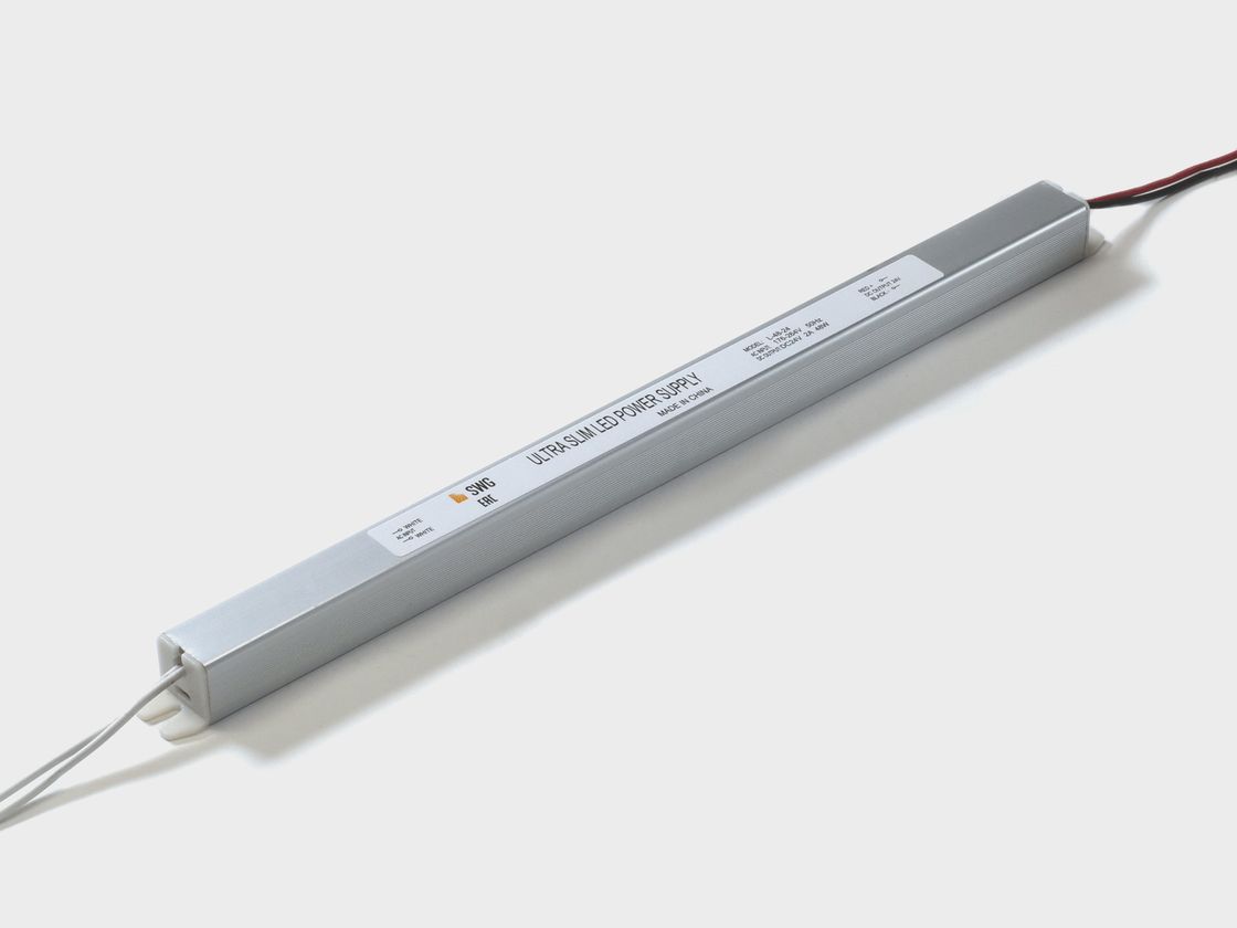 Блок питания сверxтонкий для светодиодных лент, 48 W, 24V, L-48-24