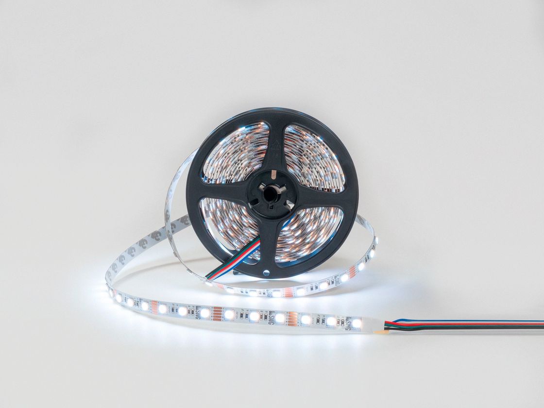 Светодиодная лента 5050, 60 LED/м, 19,2 Вт/м, 12В , IP20, Цвет: RGB + теплый белый, SWG560-12-19.2-RGBWW-M