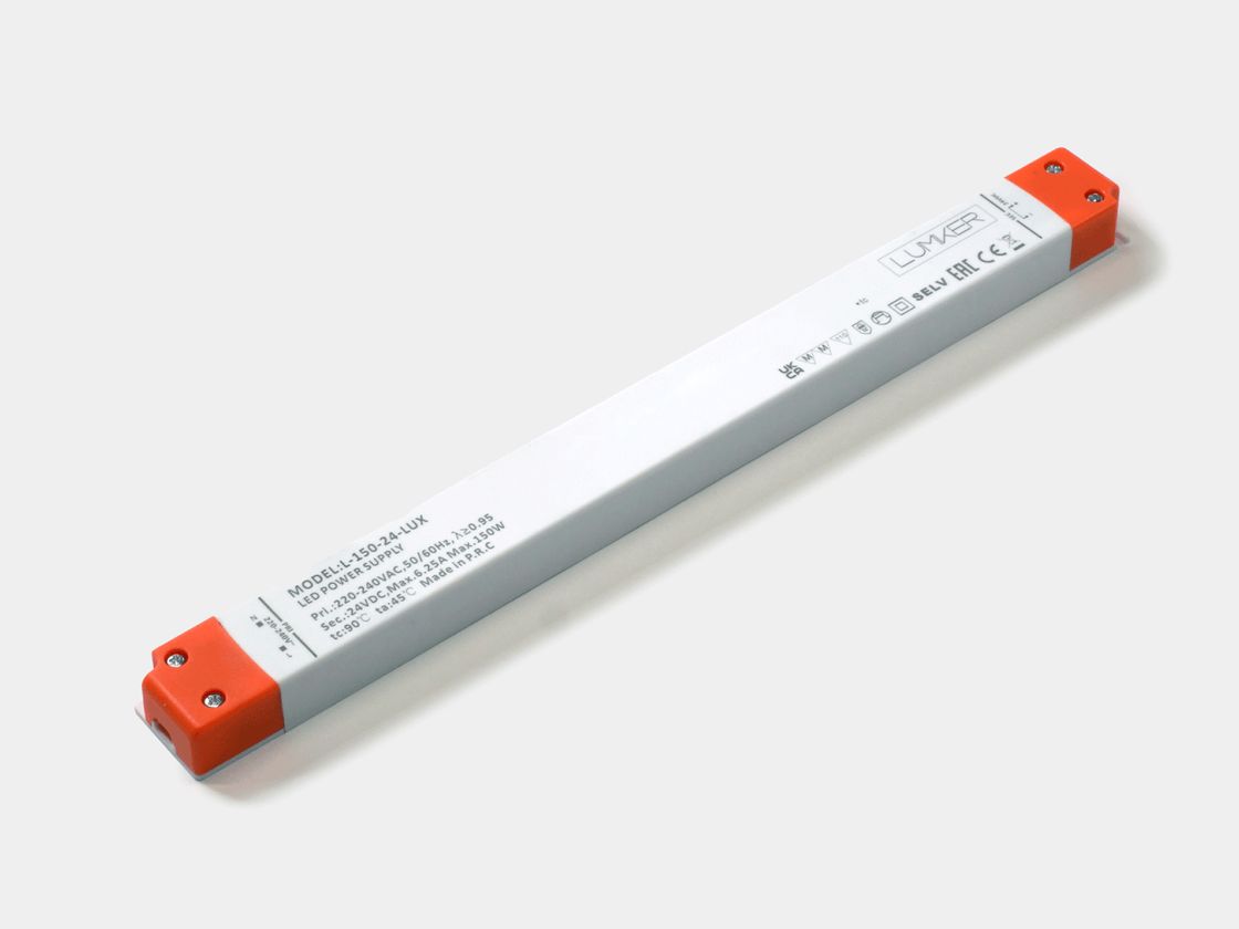 Блок питания для светодиодных лент 150 Вт LUX, L-150-24-LUX