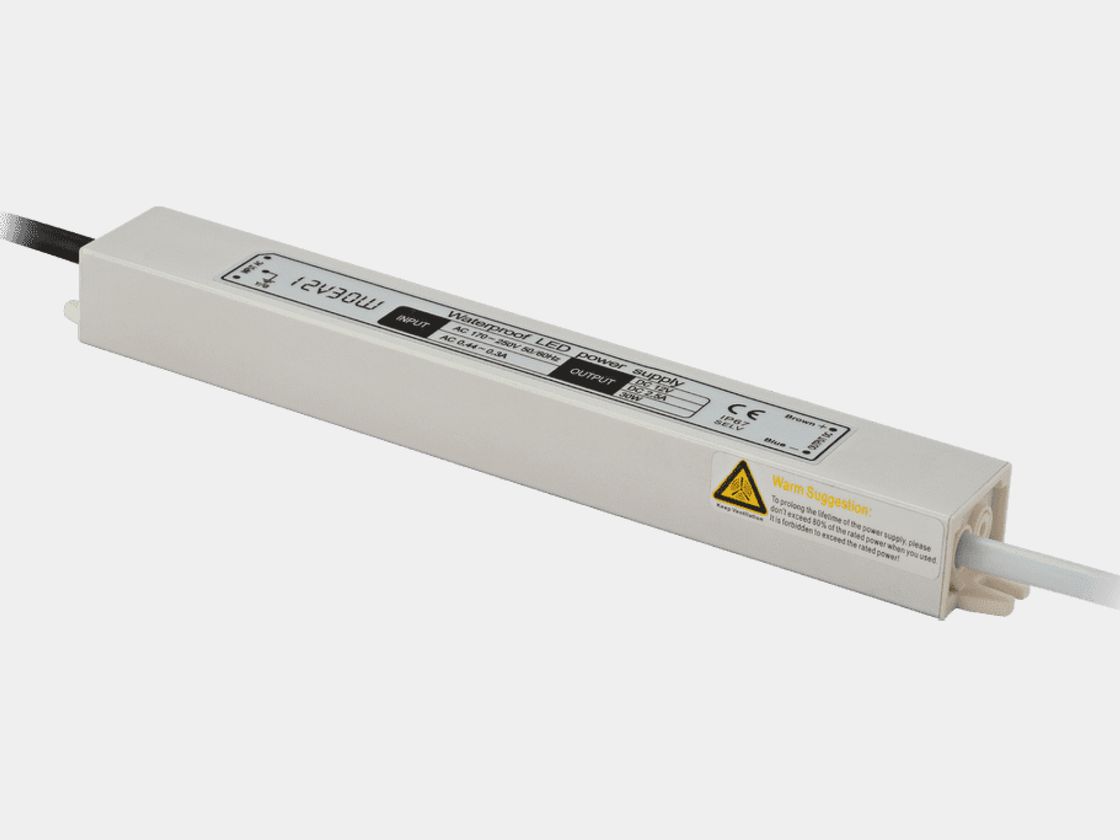 Блок питания для светодиодных лент TPW, 30 W Влагозащитный, 12 V, MTPW-30-12