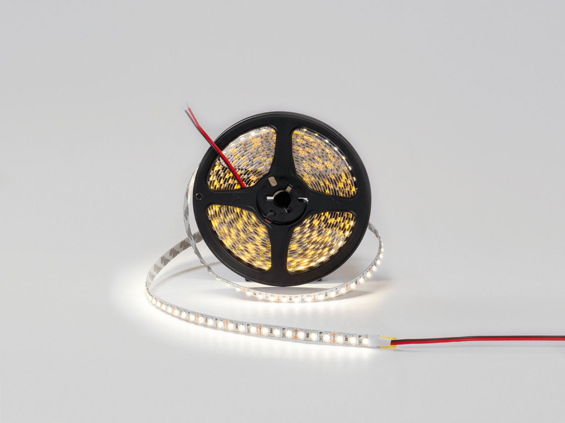 Светодиодная лента 3528, 120 LED/м, 9,6 Вт/м, 12В , IP20, Цвет: Нейтральный белый, SWG3120-12-9.6-NW-M