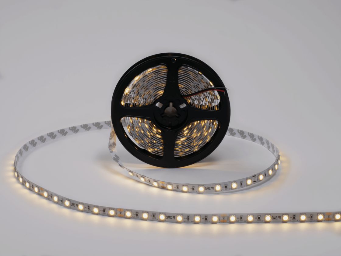 Светодиодная лента 5050, 60 LED/м, 14,4 Вт/м, 24В , IP20, Цвет: Теплый белый, SWG560-24-14.4-WW-M