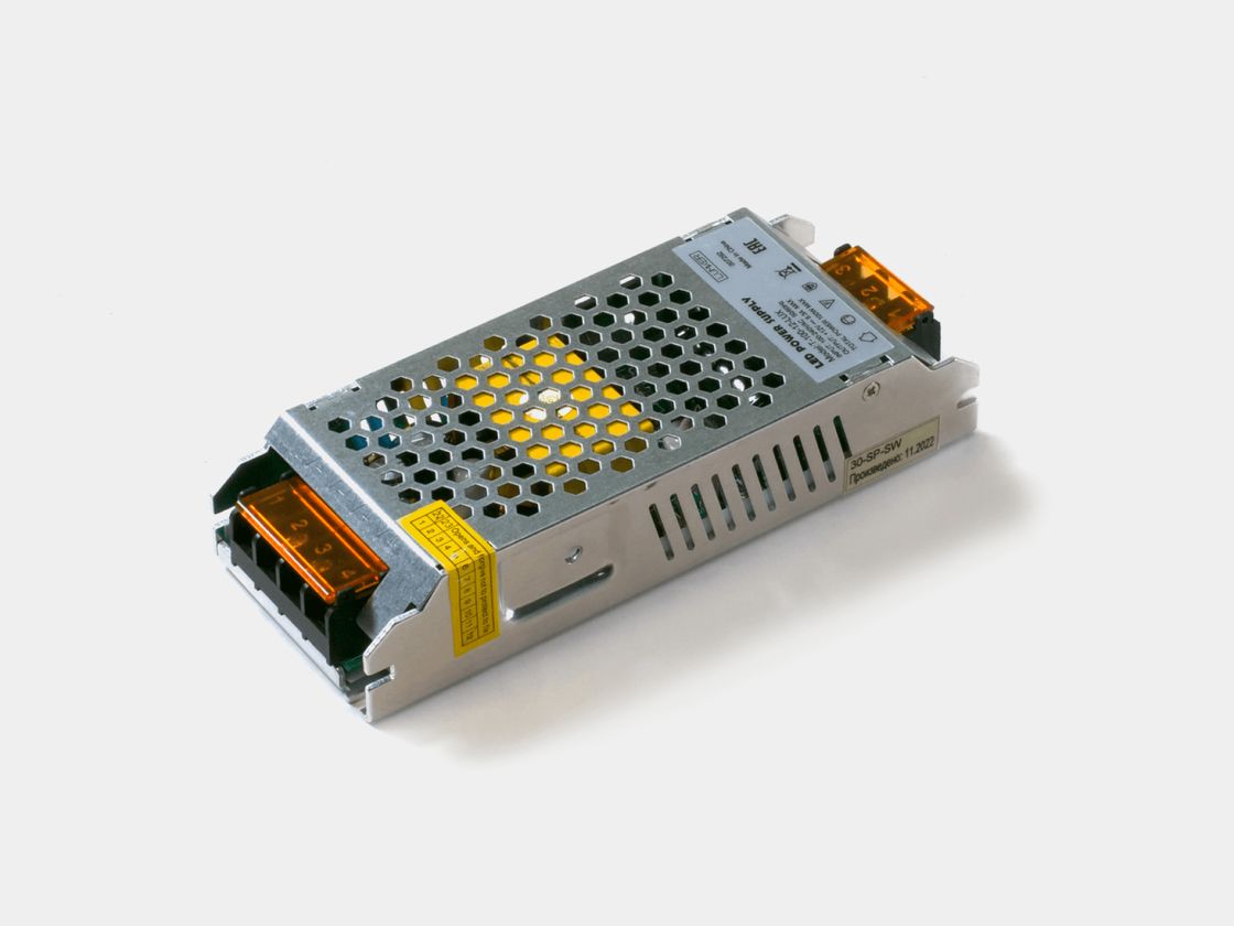 Блок питания для светодиодной ленты LUX компактный, 12В, 100Вт, IP20, T-100-12-LUX