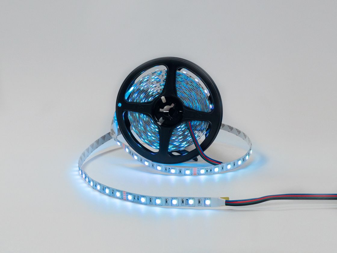 Светодиодная лента 5050, 60 LED/м, 14,4 Вт/м, 24В , IP20, Цвет: RGB, SWG560-24-14.4-RGB-M