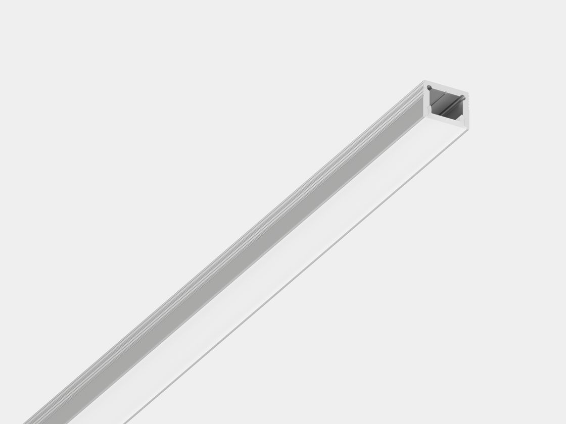 Накладной алюминиевый профиль Design LED LS1613, 2500 мм, анодированный, LS.1613-R