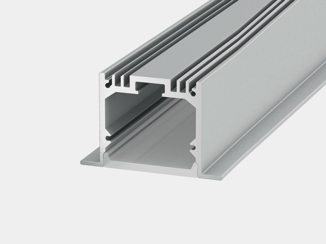 Встраиваемый алюминиевый профиль Design LED LE 4932, 2500 мм, анодированный, LE.4932-R