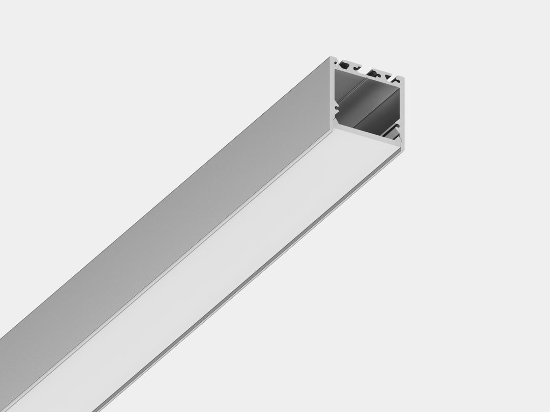 Подвесной/накладной алюминиевый профиль Design LED LS3535, 2500 мм, анодированный, LS.3535-R