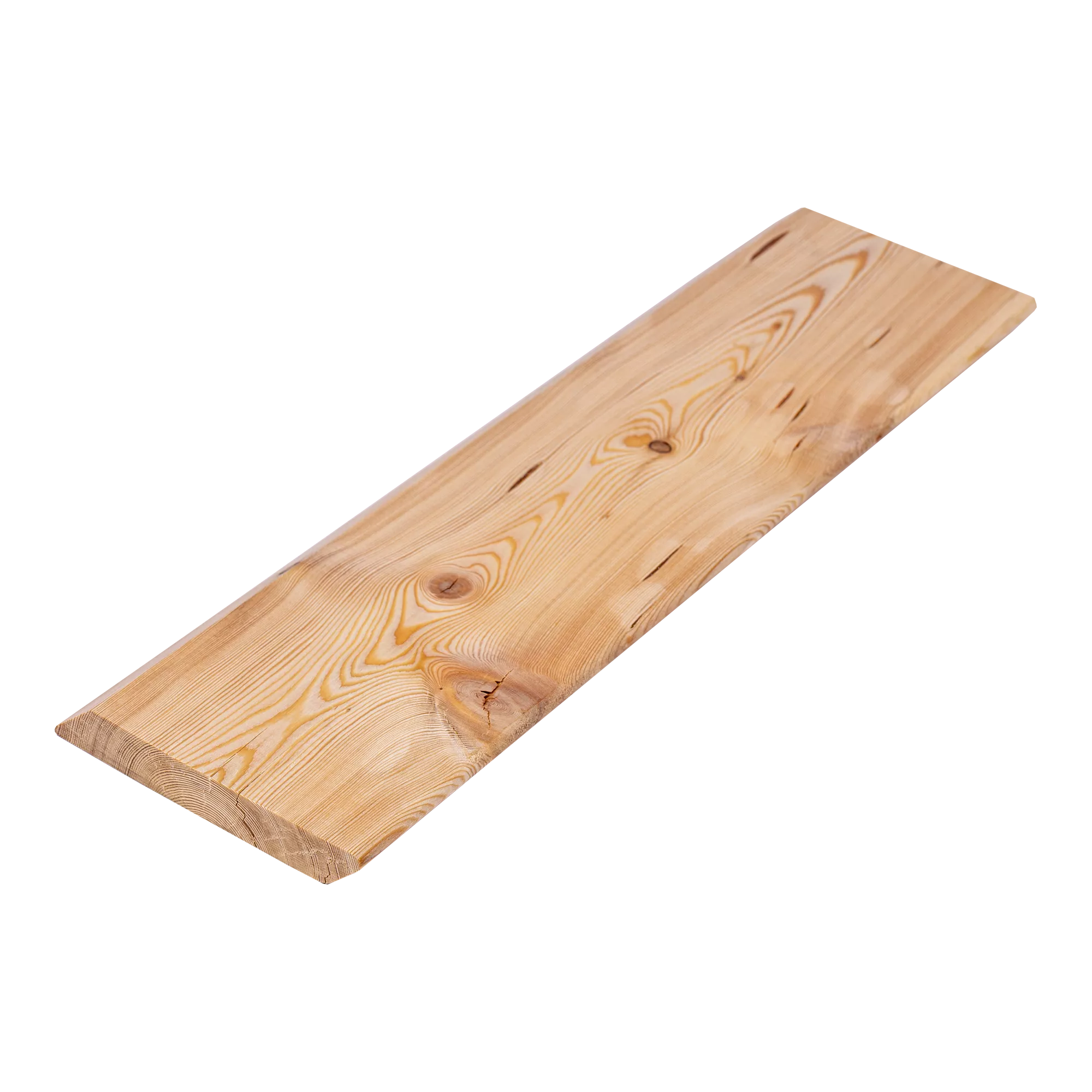 Планкен скошенный 20*140*4000, сорт С, Лиственница, упаковка