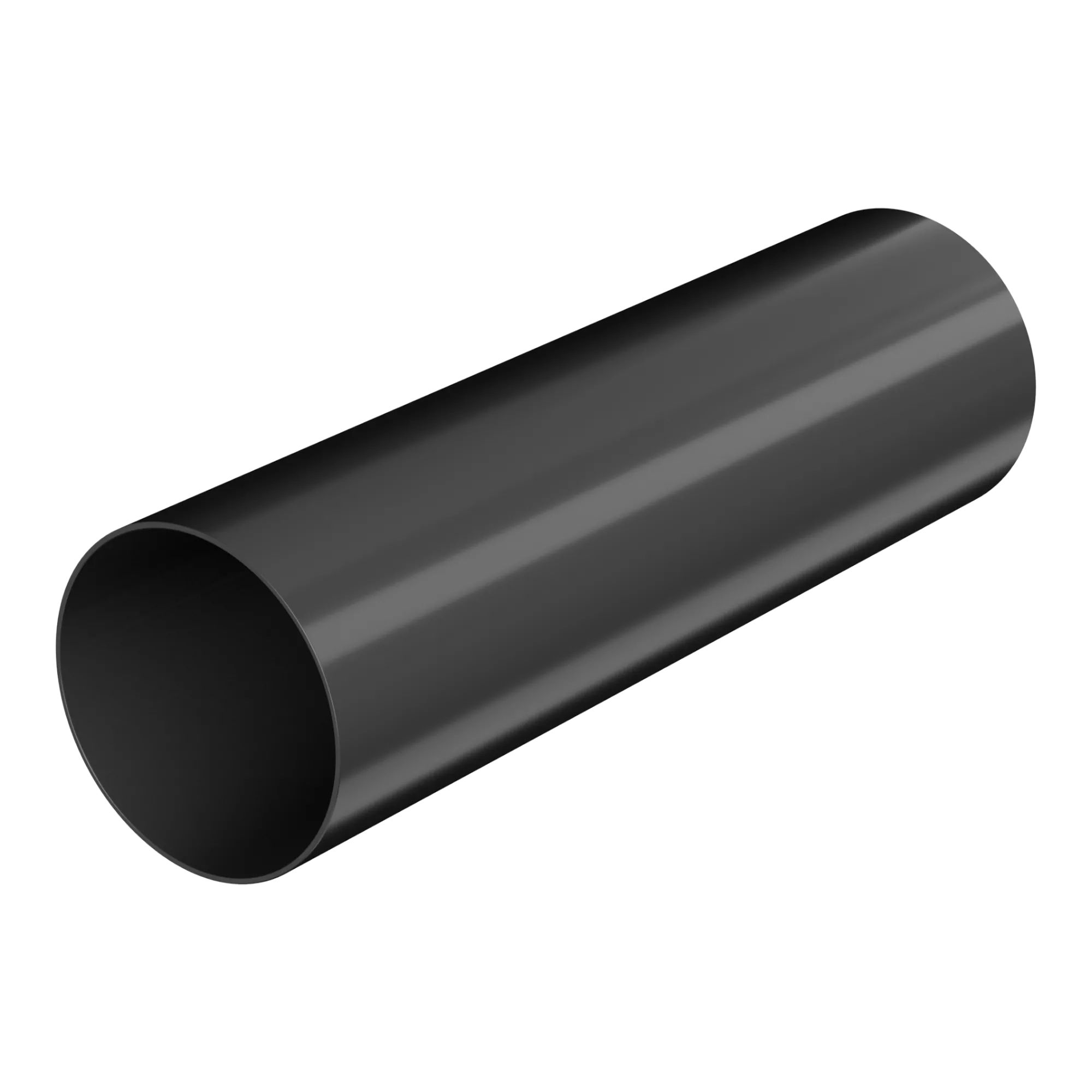 ТН ОПТИМА труба 2м (D120/80), черный, шт