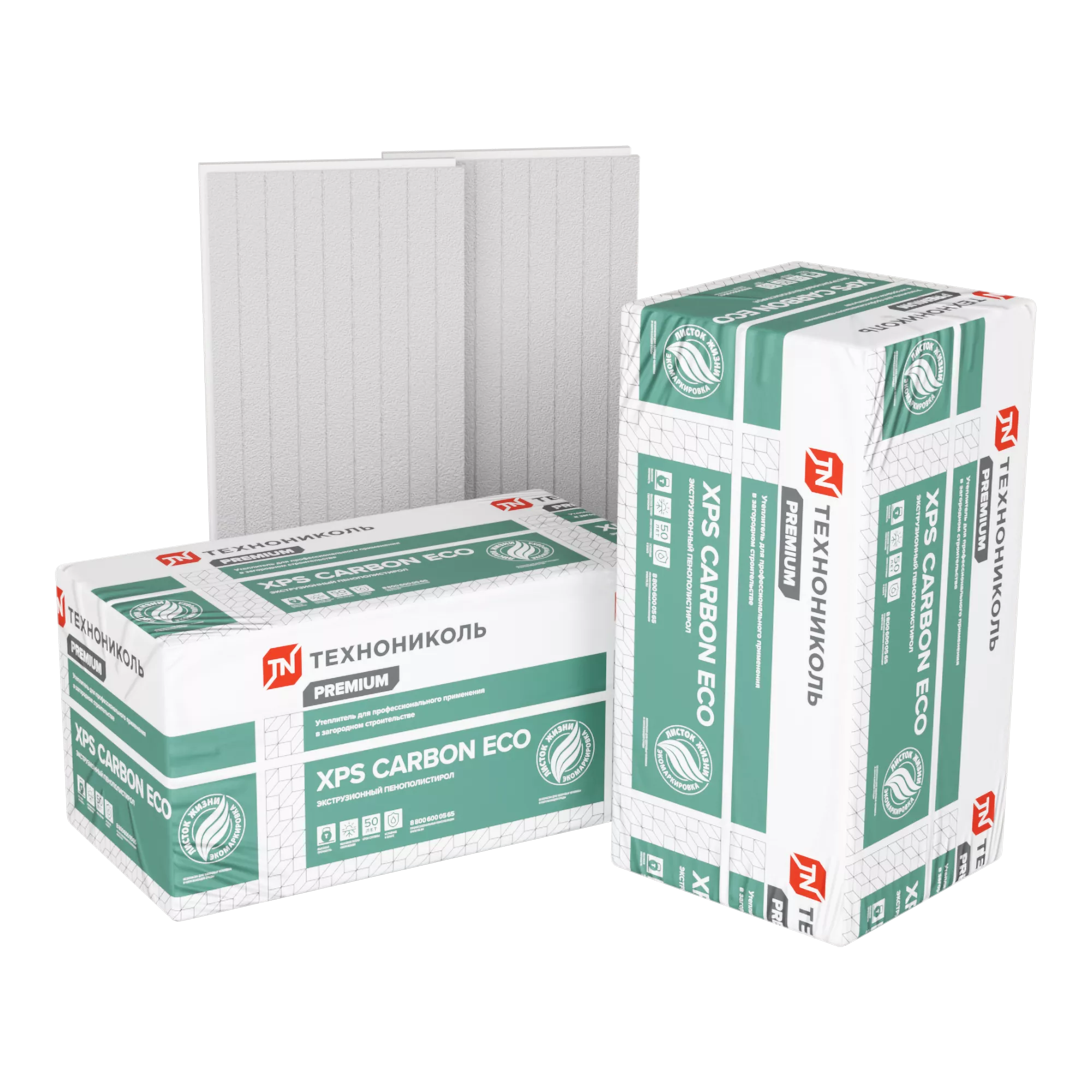 CARBON ECO TB FAS/2, S/1 1180х580х100-L (2*50), поддон (6 упак) / КАРБОН ЭКО ТБ ФАСАД