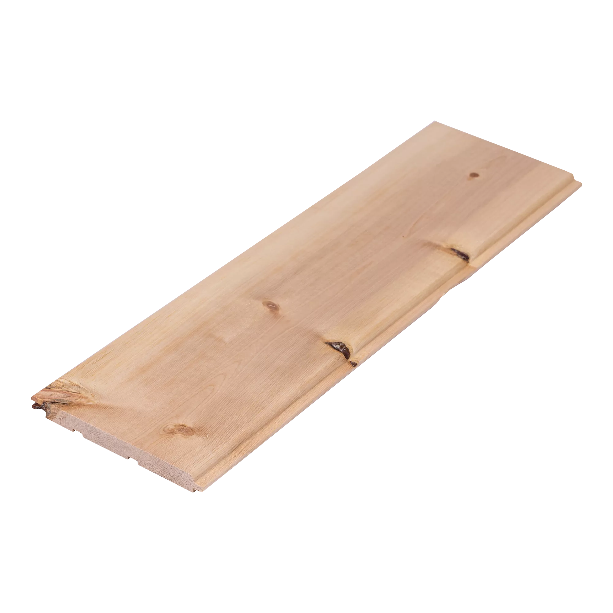 Панель из дерева (Штиль) 14*146*3000, сорт С Кедр, упаковка