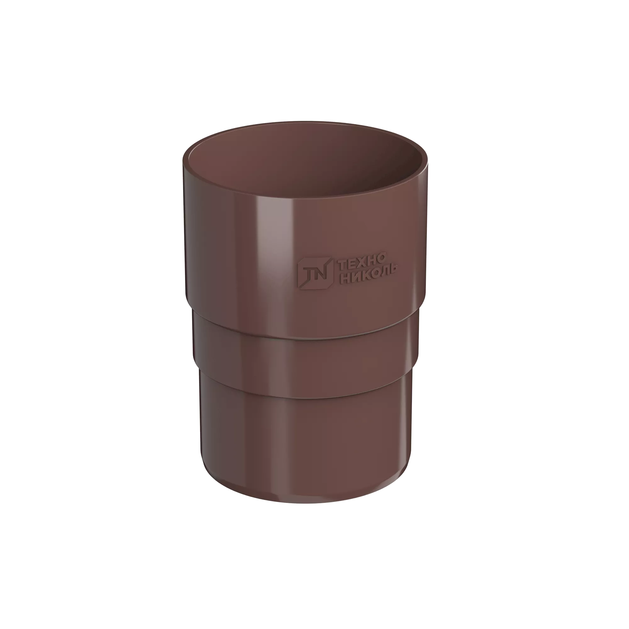 ТН муфта трубы (D125/82), коричневый, шт