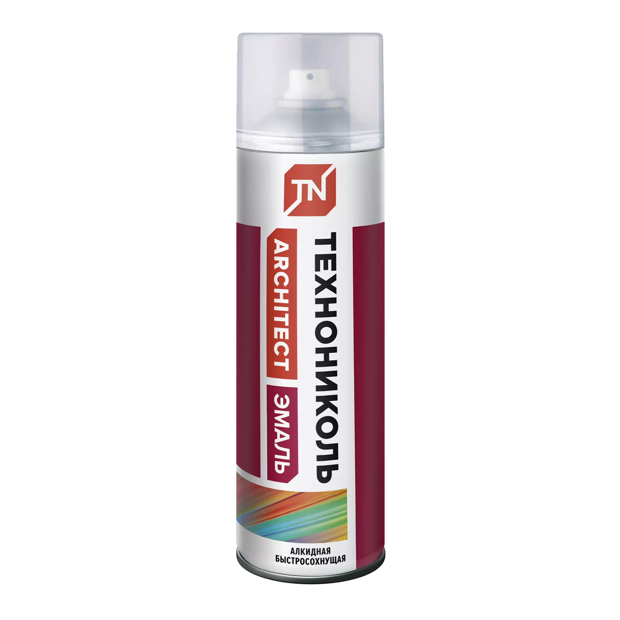 Эмаль алкидная аэрозольная ТЕХНОНИКОЛЬ Коричневая 8017