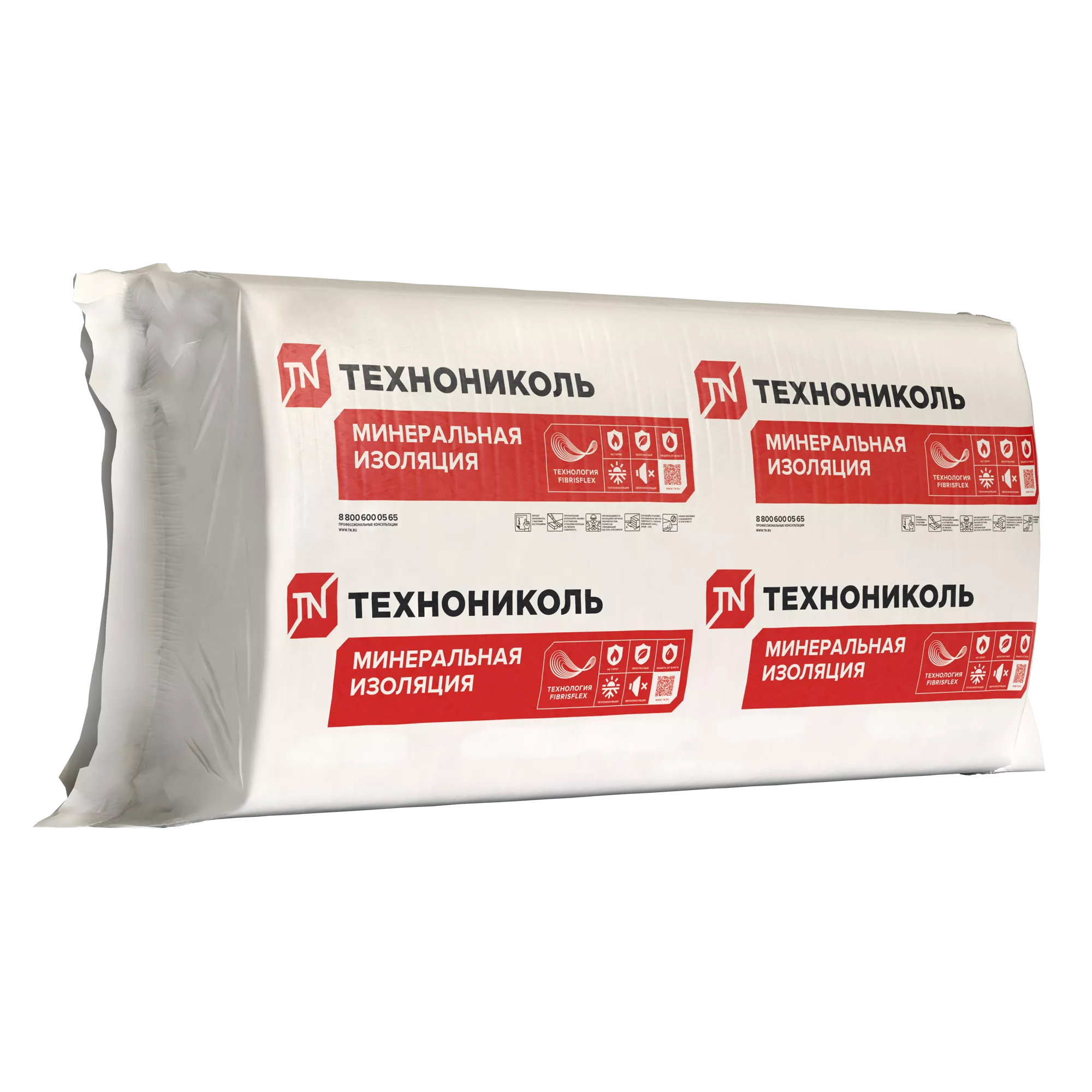 Утеплитель ТЕXНОНИКОЛЬ Стены и крыши ПРОФ, 1200x600x50, поддон