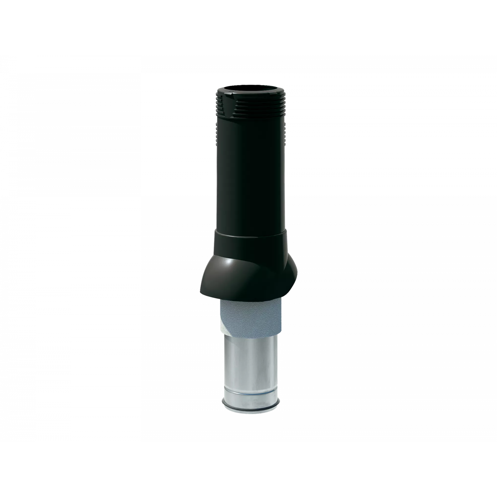 Вент. выход изолир. D125/160, H=700 мм, черный