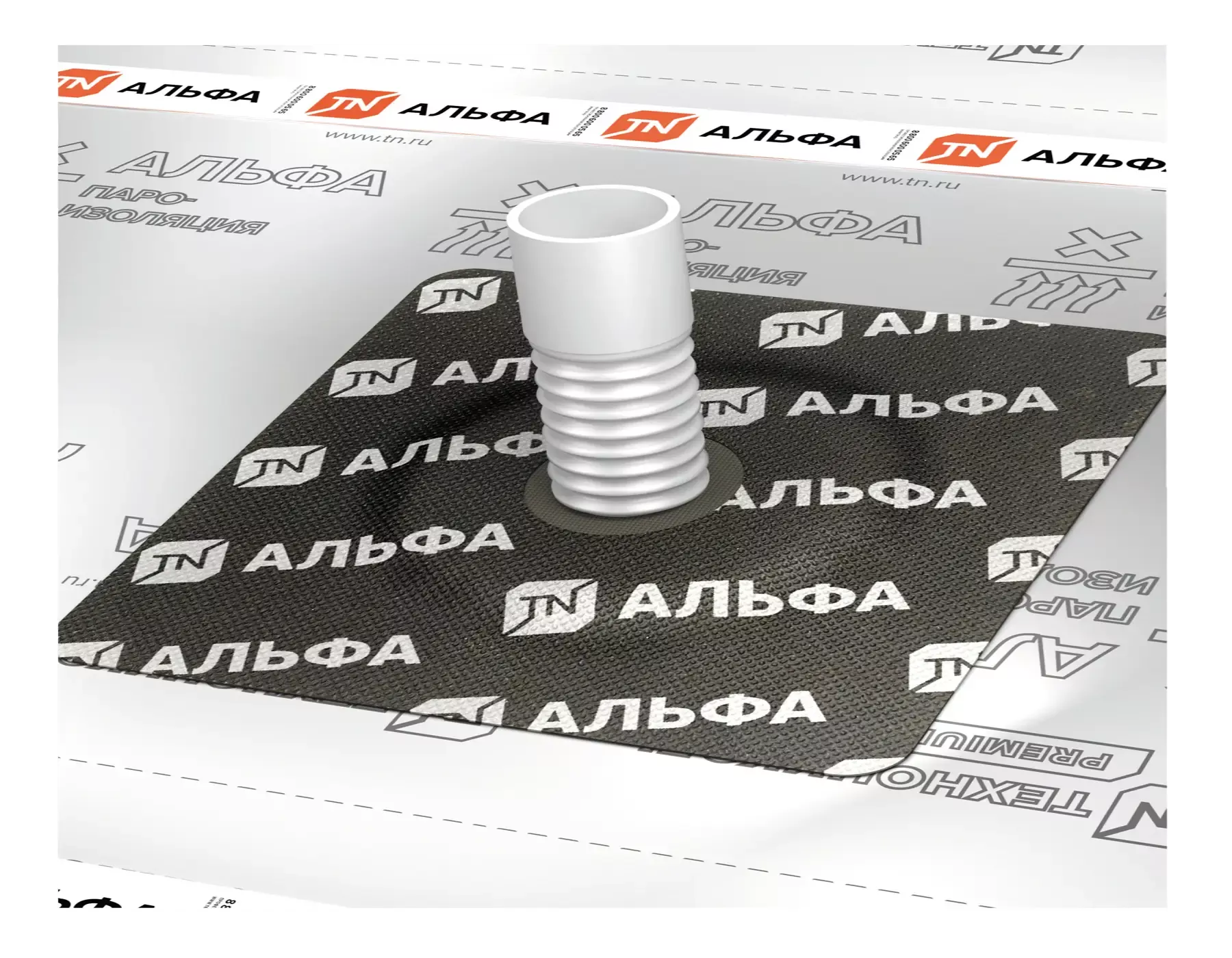 Уплотнительная манжета ТЕХНОНИКОЛЬ АЛЬФА ПРОТЕКТ XL самоклеящаяся (10 штук в коробке)