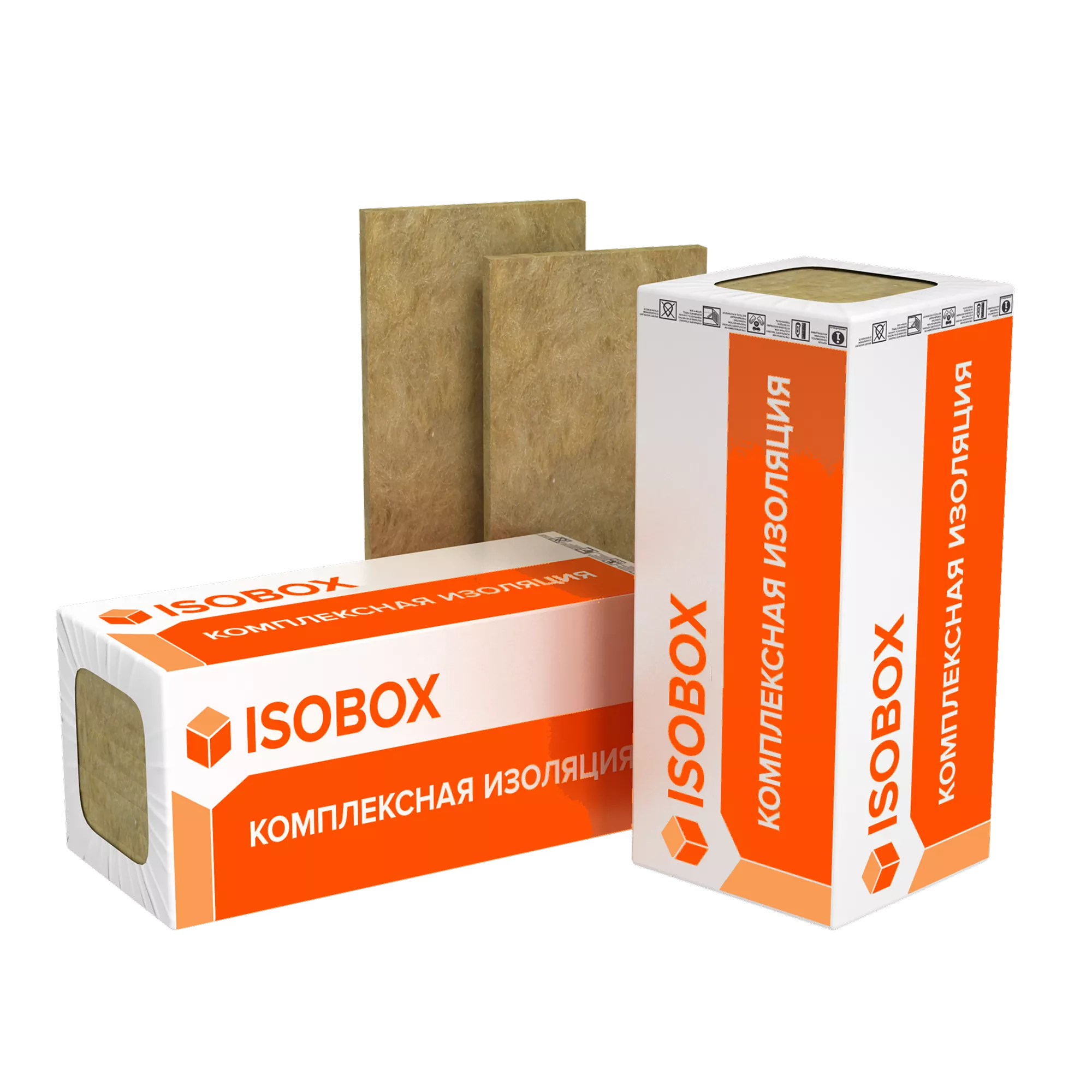 Утеплитель ИЗОБОКС ИНСАЙД, 1200Х600Х100 мм (6 плит, 4,32кв. м)