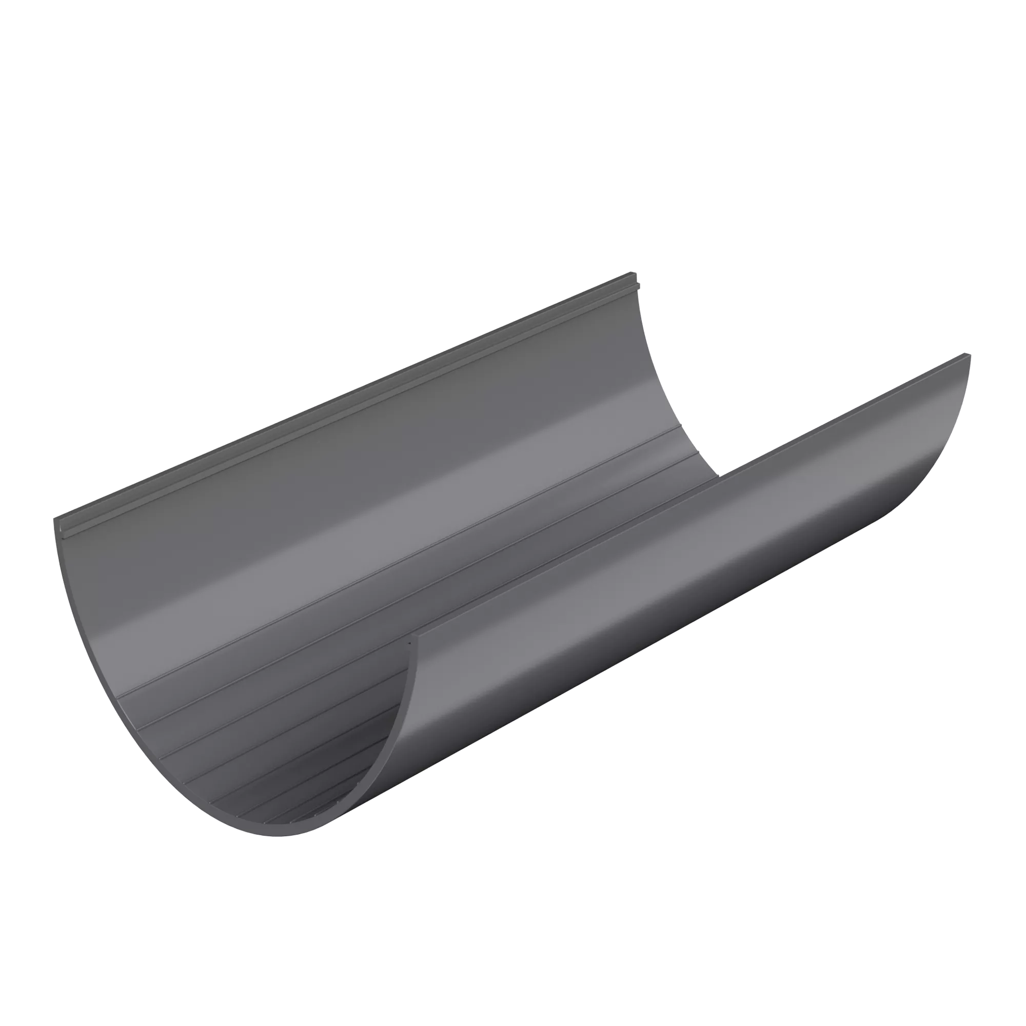 ТН желоб 1,5м (D125/82), серый, шт.