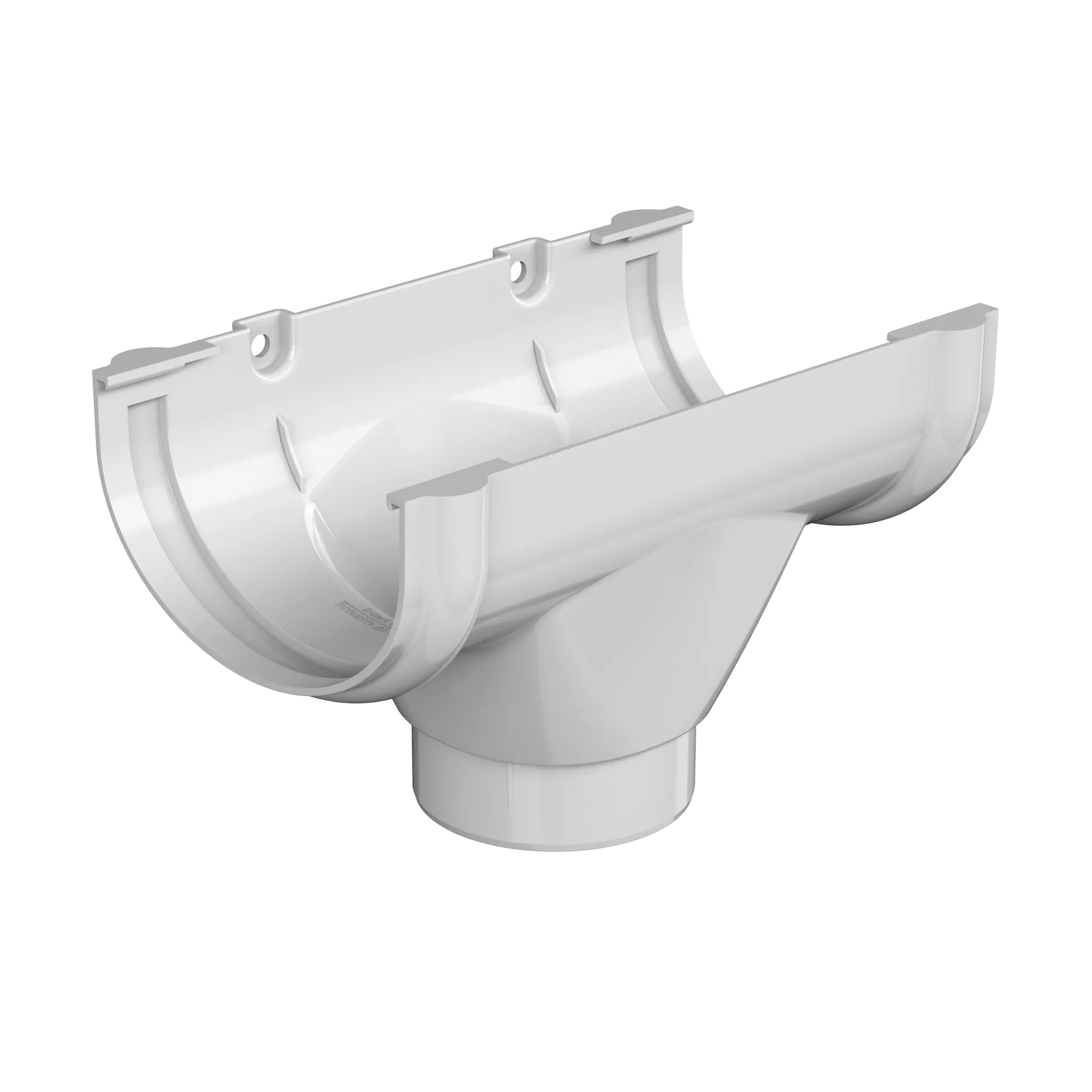 ТН ОПТИМА воронка желоба (D120/80), белый, шт