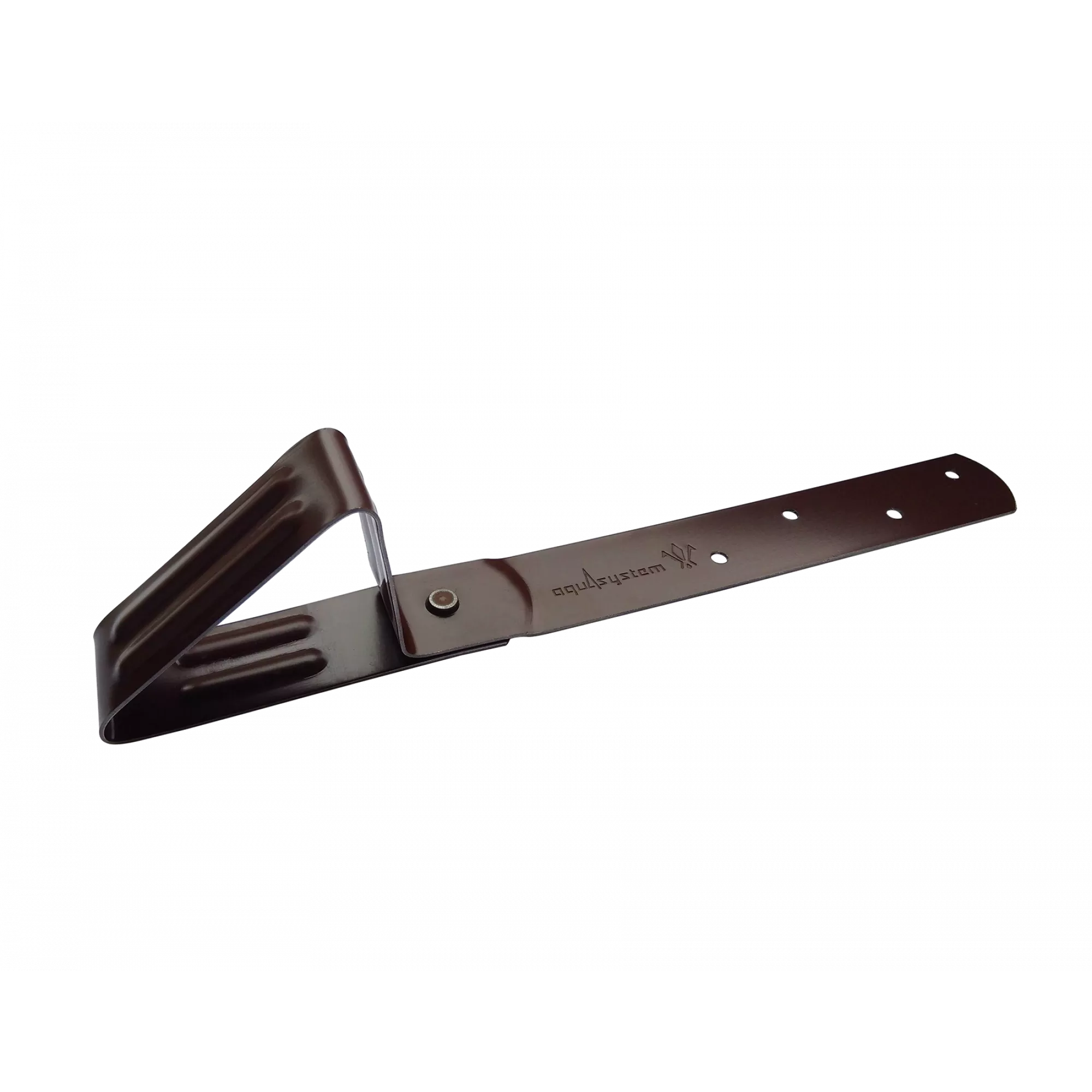 Снегозадержатель Aquasystem для мягкой кровли RAL 8017, коричневый